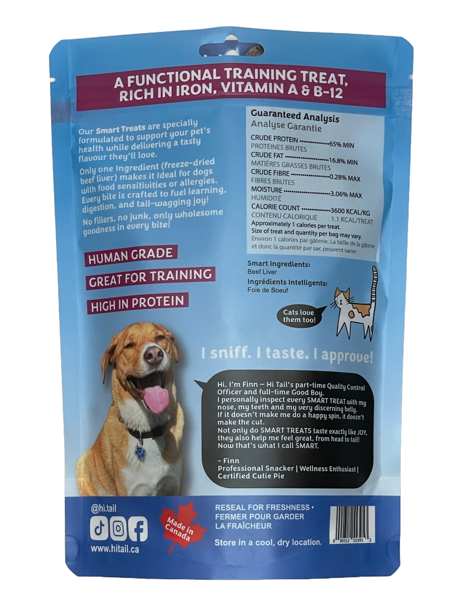 Smart Treats Beef Liver - Single Ingredient